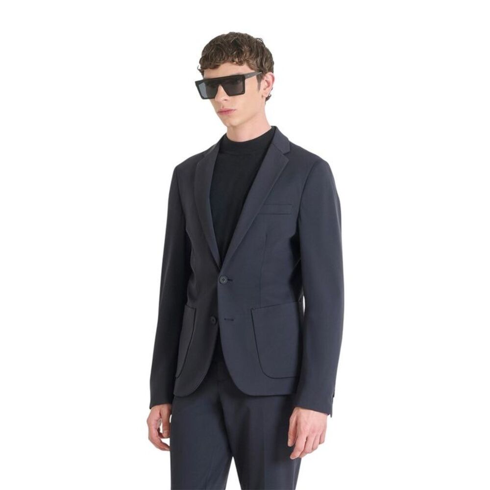 Antony Morato Blue Polyamide Men's Blazer